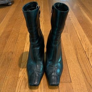 Nine West Black Heeled Boots